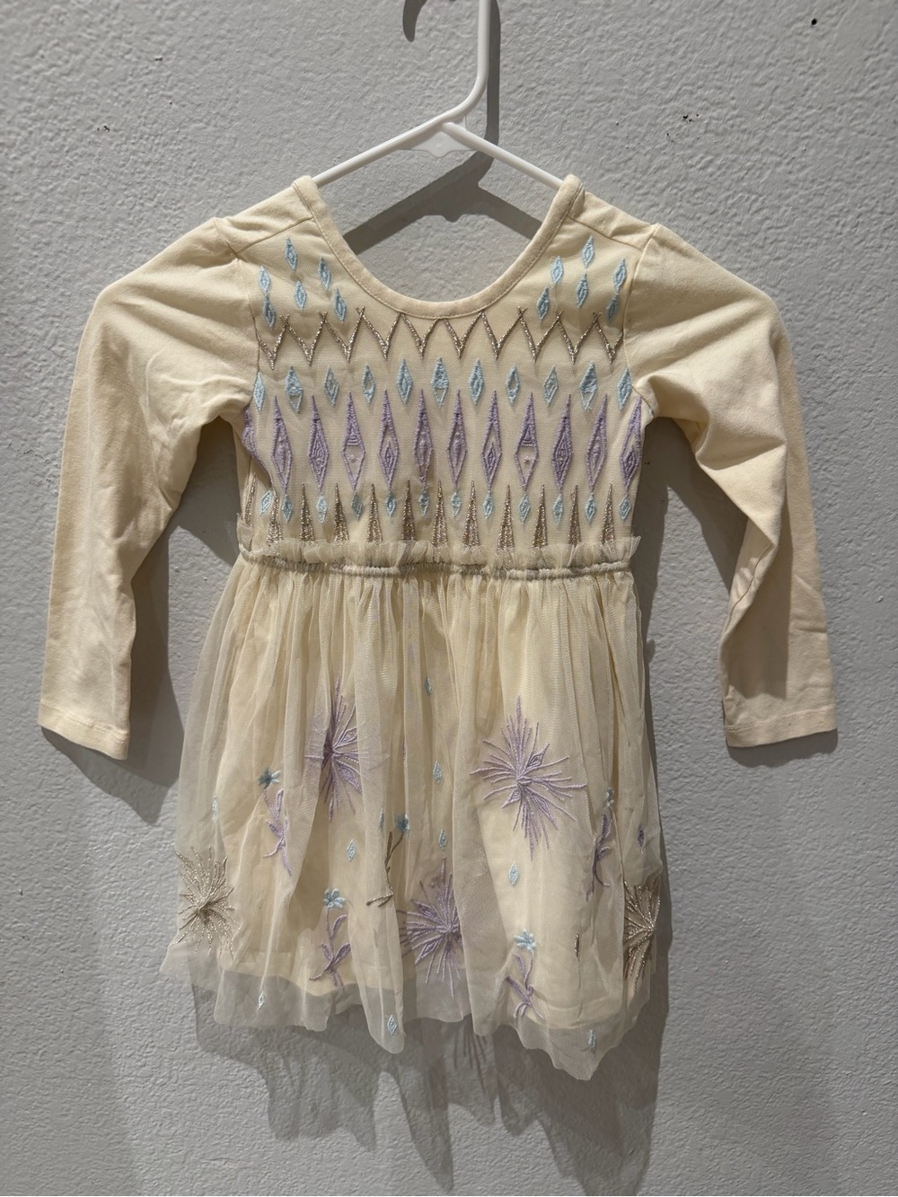 Hanna Andersson Elsa Frozen Tulle Dress